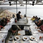 you can celebrate an unforgettable event: a dinner in the sky of Barcelona